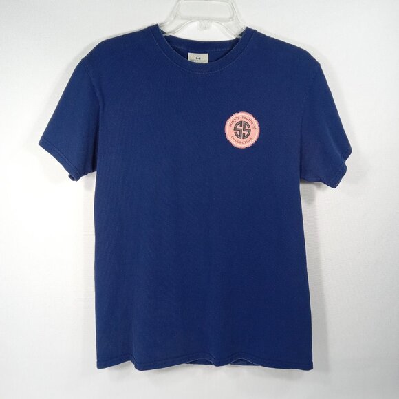 SIMPLY SOUTHERN Blue Daisy Worthy T-shirt Womens Size Medium - Picture 2 of 6